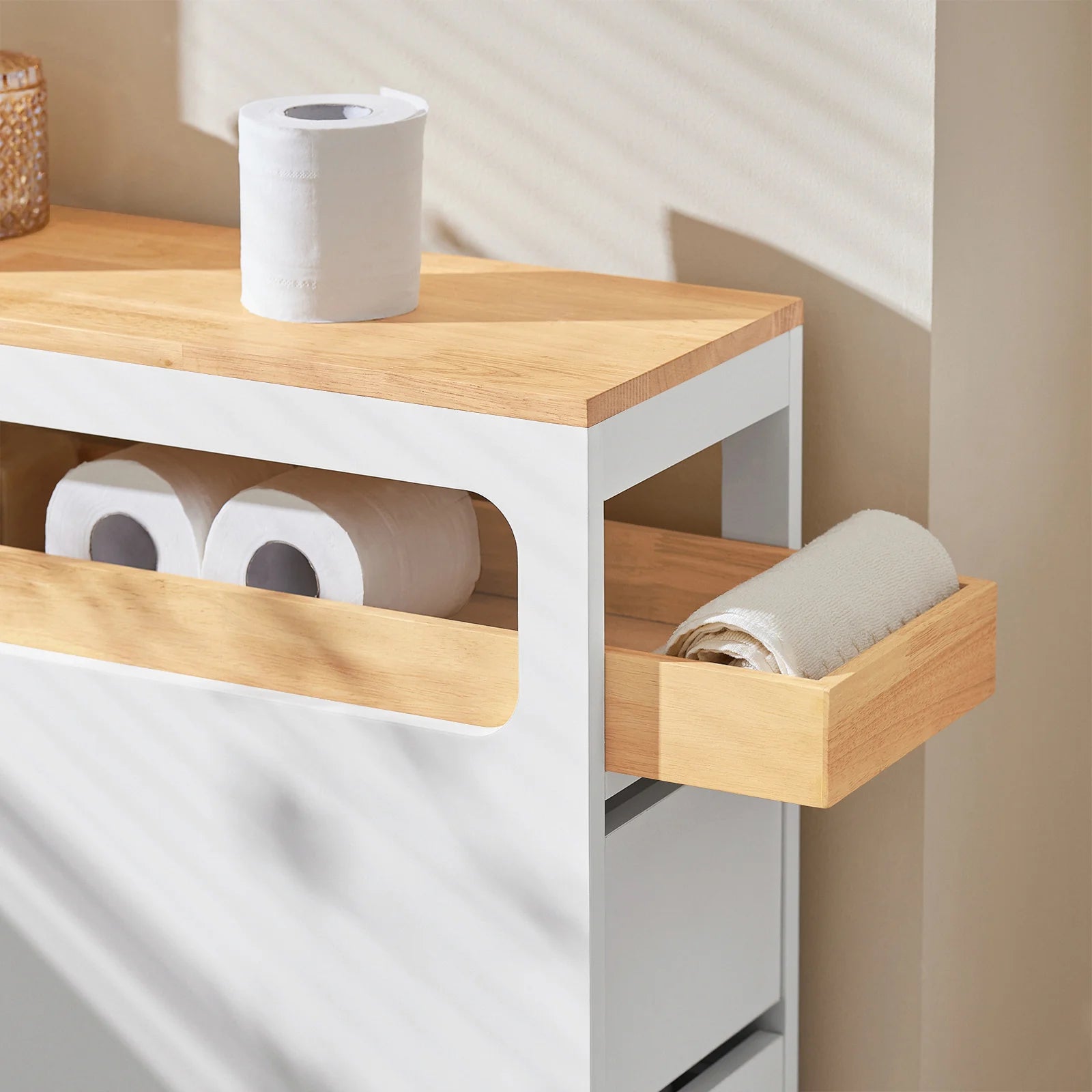 Soutenez le papier toilette