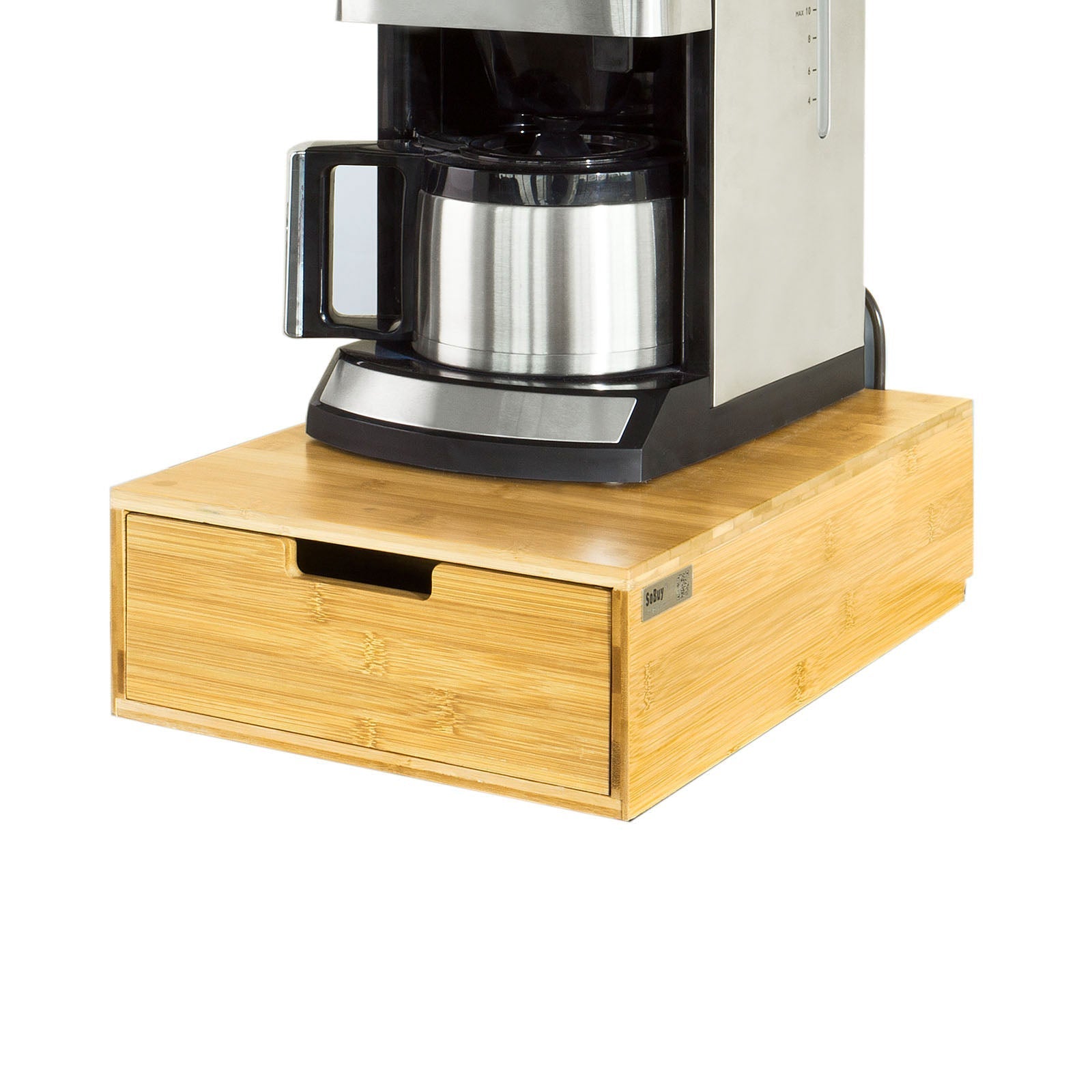 SoBuy FRG83-N Grande Boîte, Capsules et Café, Capsules distribuées, Tiroir Nespresso