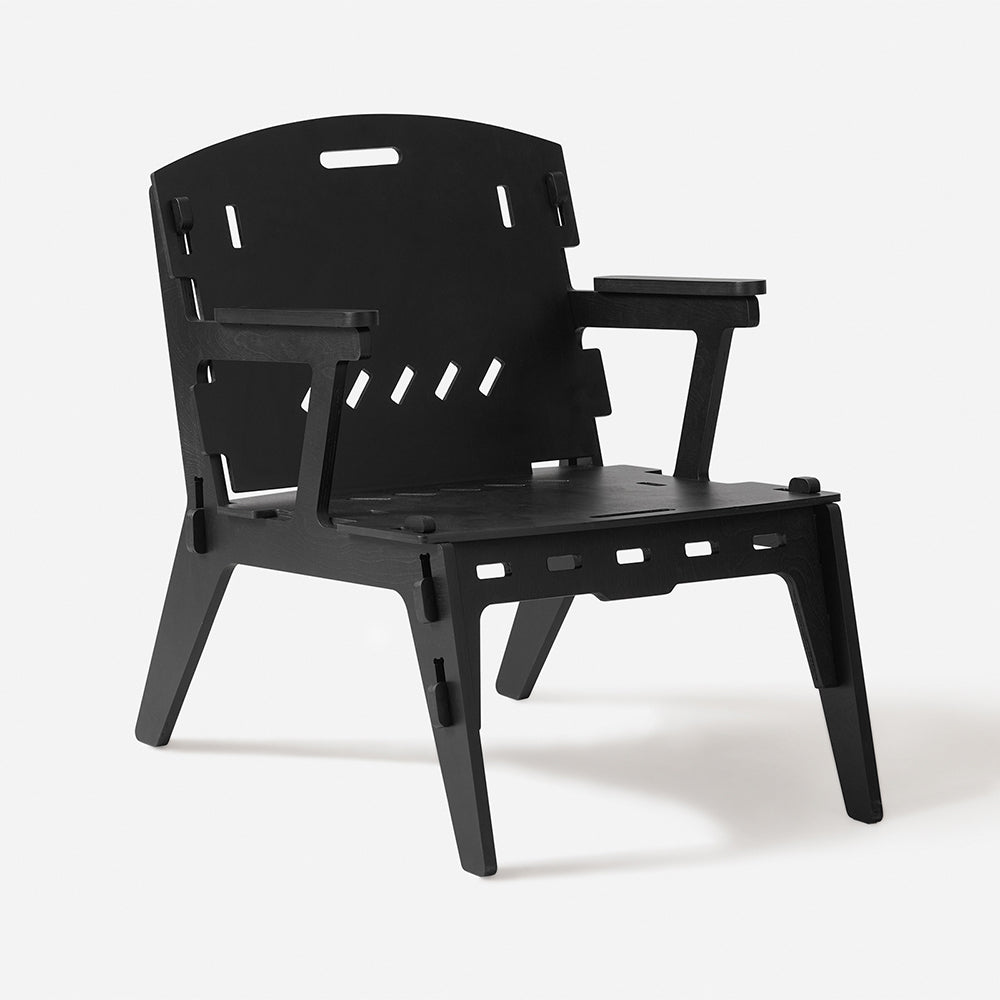SoBuy HFST02-SCH Fauteuil Design Salon Ergonomique Chaise de Salon Confortable Fauteuil de Bureau en Tenons et Mortaises