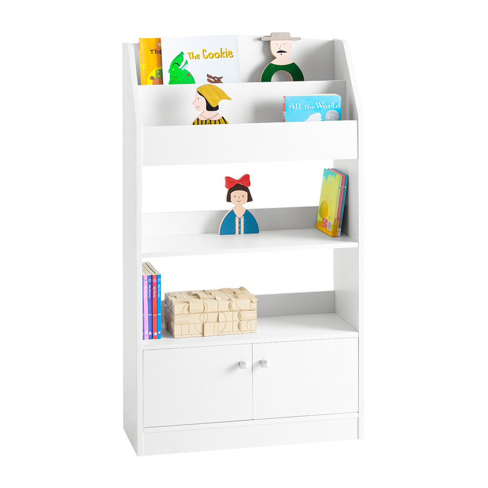 SoBuy KMB11-W Bibliothèque à Livres Étagère de Rangement Jouets pour Enfants