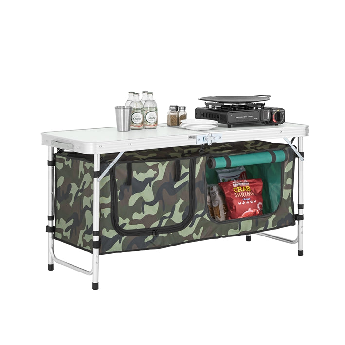 SoBuy OGT50-TN Plaques de Camping | Tables de Camping | Matériel de Camping