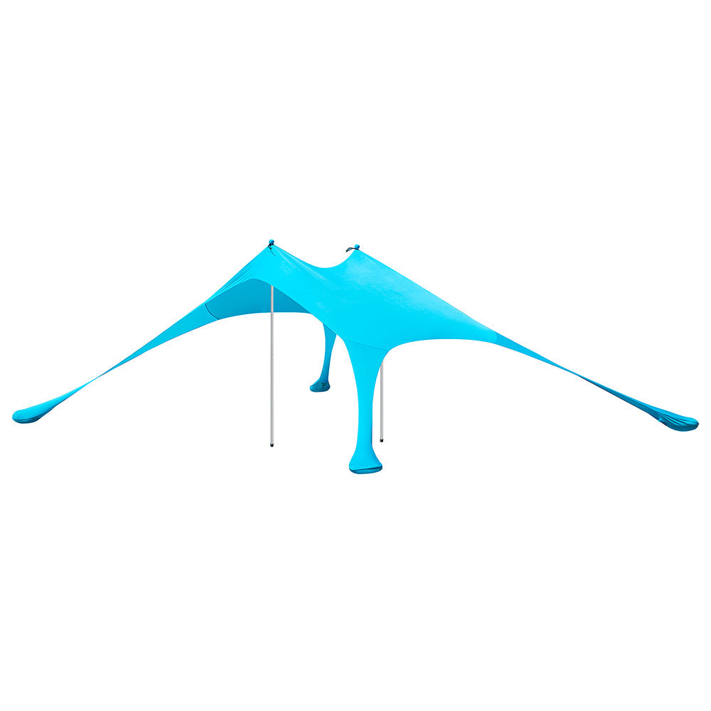 SoBuy OZT01-HB Abri de Plage Lycra Polyester UPF30, Tente de Plage Portable, Parasol de Plage, Ombre Tente, Auvent de Plage avec Sac de Transport